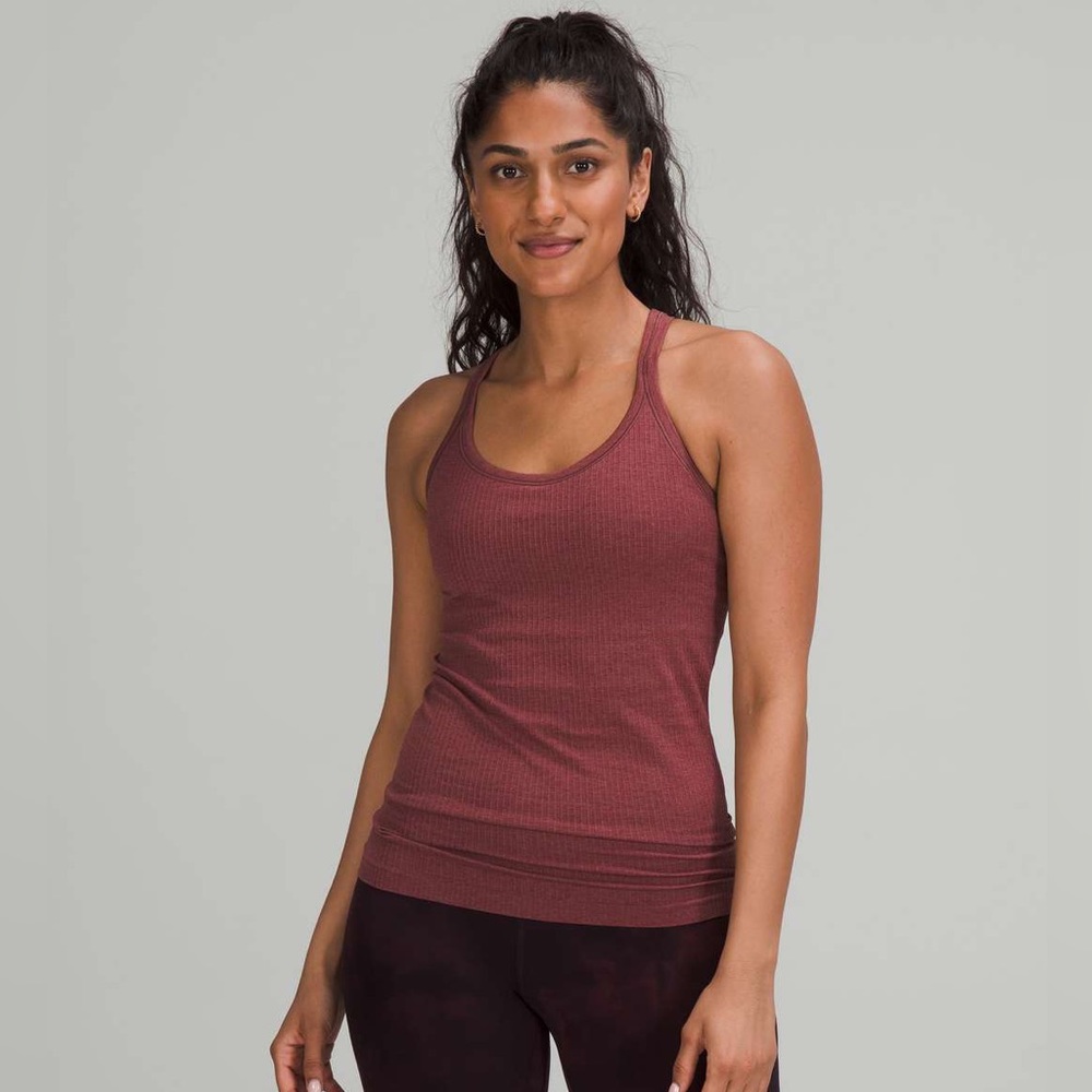 Lululemon Ebb to Street Tank Top- Maroon 🤎